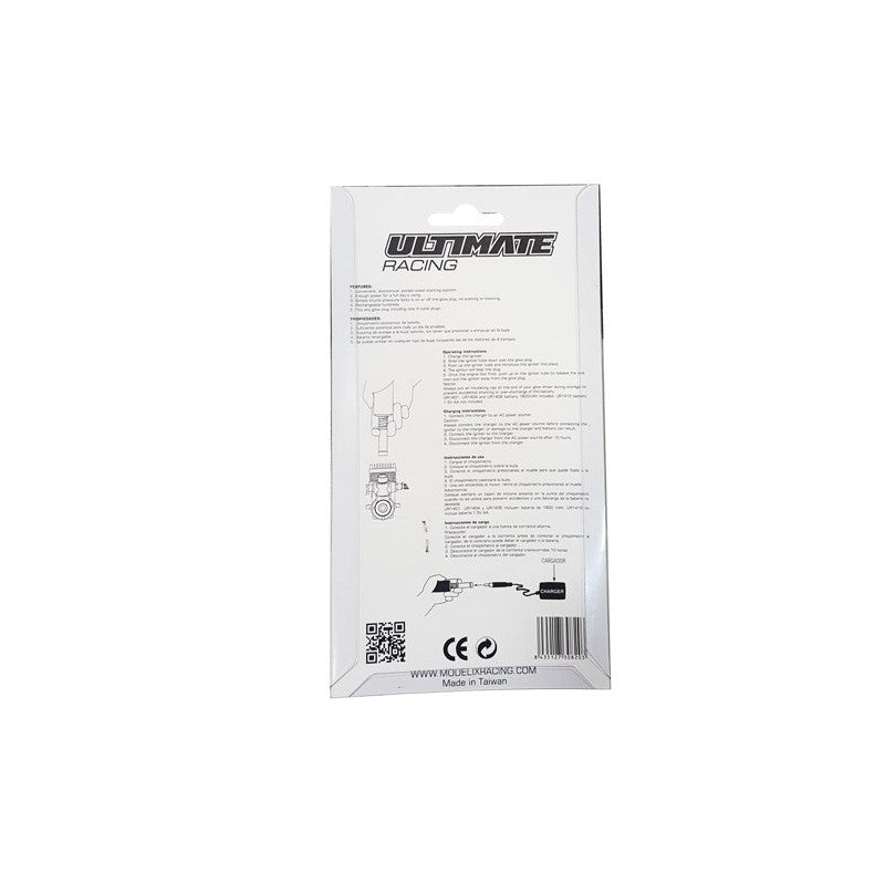 Allumage à incandescence 1,5 V alimenté par pile AA (rouge) - UR1410