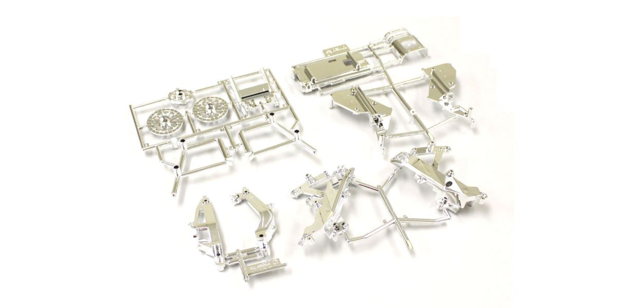 Motorradahmen Verchromt Kyosho Hanging-On Racer