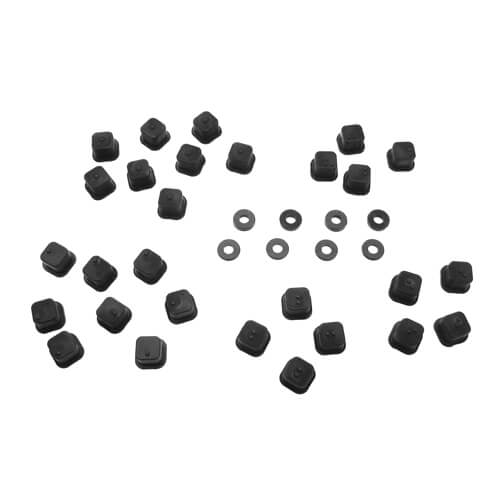 Tekno V2 Hinge Pin Inserts, Wheelbase Shims (EB/NB/ET/NT/SCT) - TKR5165