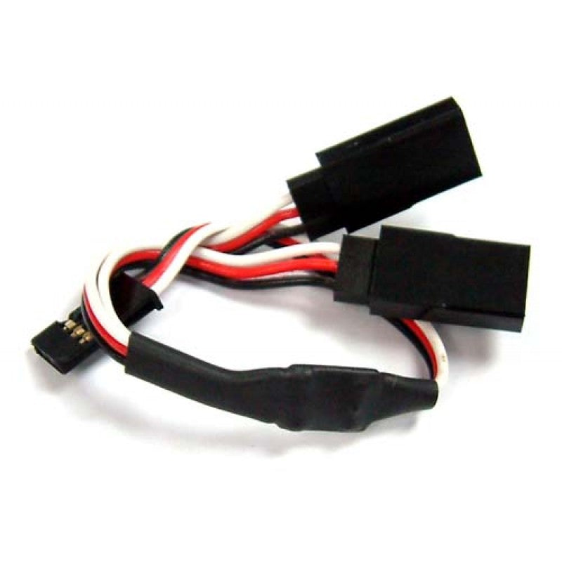 Rallonge en Y de 15 cm avec connecteur Futaba/KO PROPO (nouvelle prise)