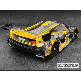 Bittydesign AR8-GT3 1/8 GT clear body 325mm (ULT | 0.75mm)