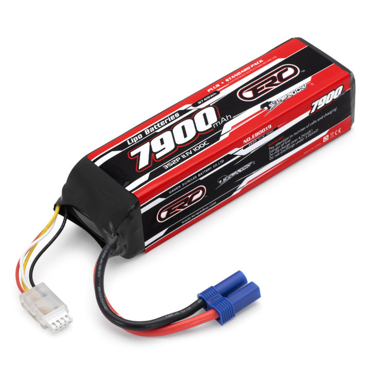 Li-Po Battery 3S 11,1V 7900mAh 100C EC5-Connector