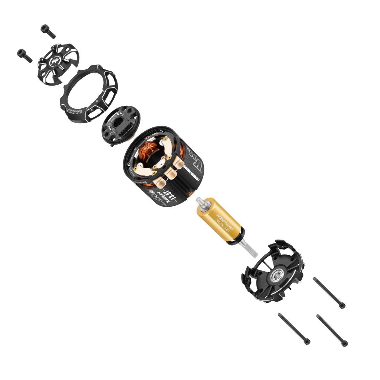 Hobbywing Xerun V10 G5 Sensored Brushless Motor 21.5T Torque