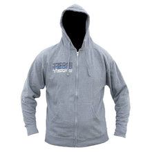 Tekno Tekno RC Zippered Hoodie (stacked logo, gray, xx-large) - TKRHOODIE07XXL