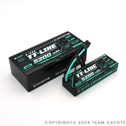 TT-Line Lipo Battery, 70C, 5200mAh, 2S, 7.4V Hardcase