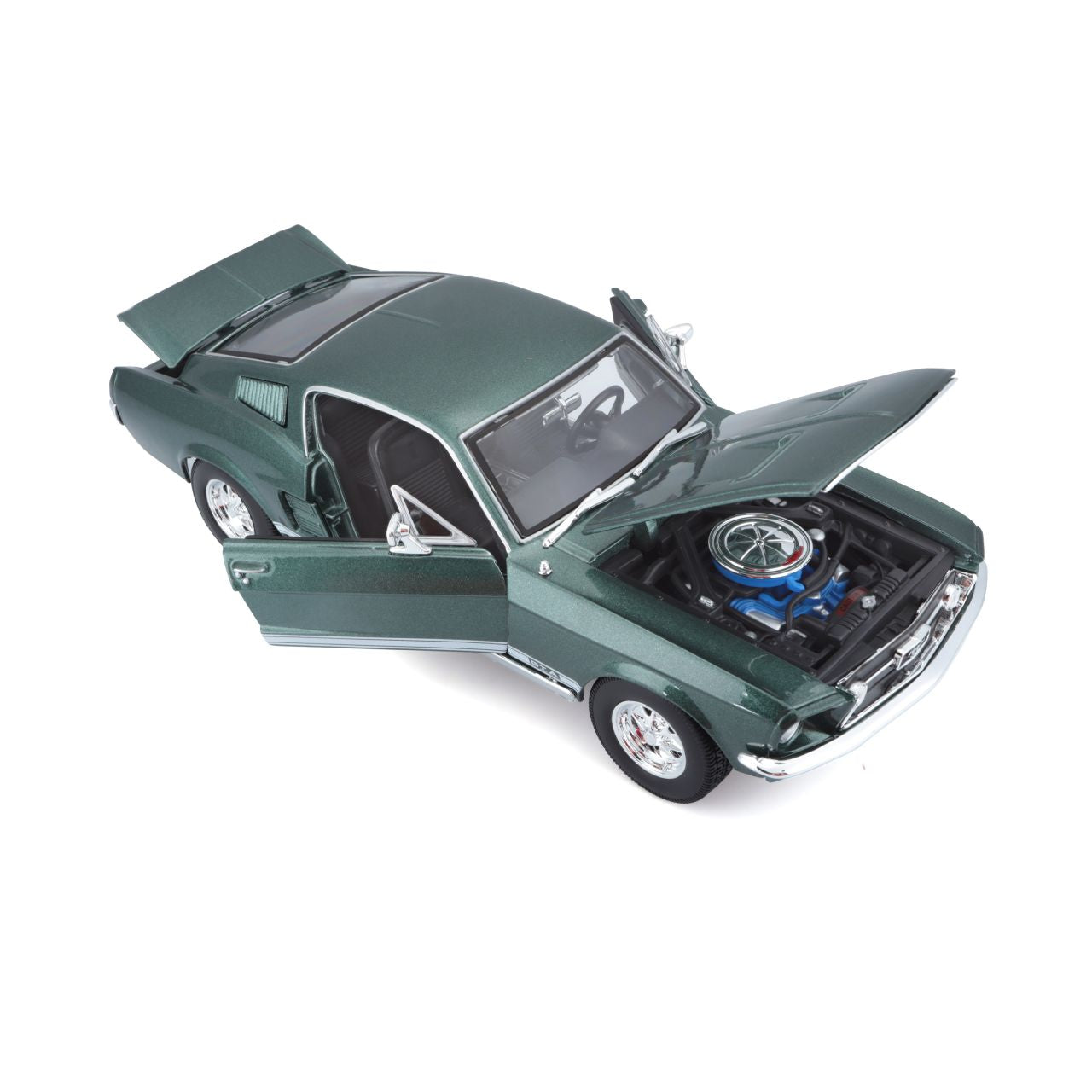 Ford Mustang 1967 1/18 dunkelgrün - RCXX - RC Racing Shop | RC Models | Tuning & Spare Parts for Professionals