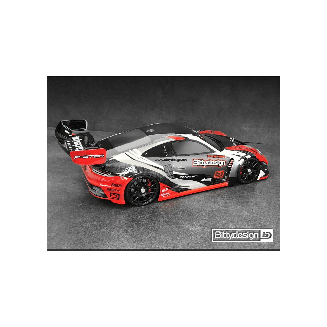 Bittydesign P-G3TR 1/8 GT body 360mm LWB (LW | 1mm)
