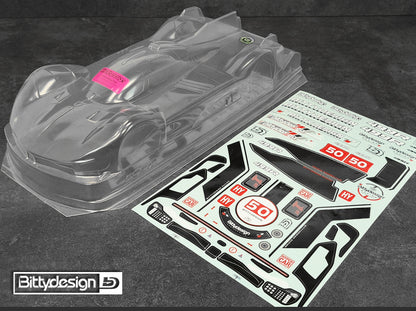 Bittydesign 499R 1/10 LMH Body – 190 mm – BDLMH-190499R