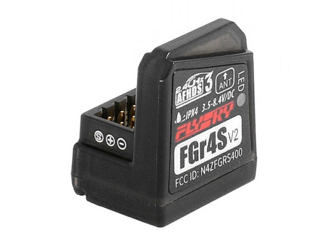 Flysky FGr4S AFHDS3 Empfänger 4 Kanal - FS014 - RCXX - RC Racing Shop | RC Models | Tuning & Spare Parts for Professionals