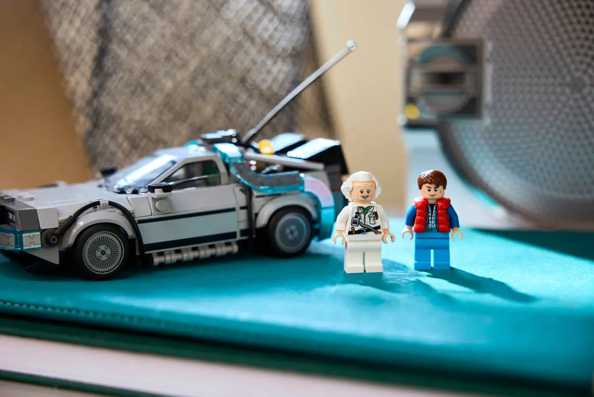 LEGO Speed ​​Champions Machine à remonter le temps – Retour vers le futur - 77256