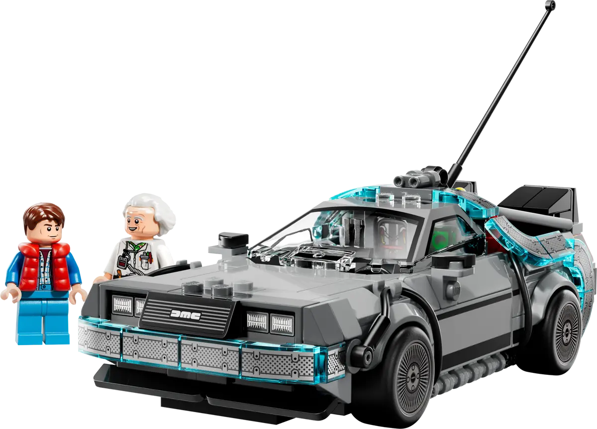 LEGO Speed ​​Champions Machine à remonter le temps – Retour vers le futur - 77256