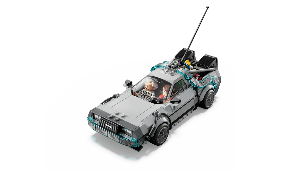 LEGO Speed ​​Champions Machine à remonter le temps – Retour vers le futur - 77256