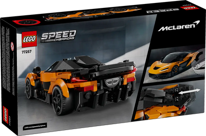 LEGO Speed ​​Champions McLaren W1 – La véritable supercar - 77257