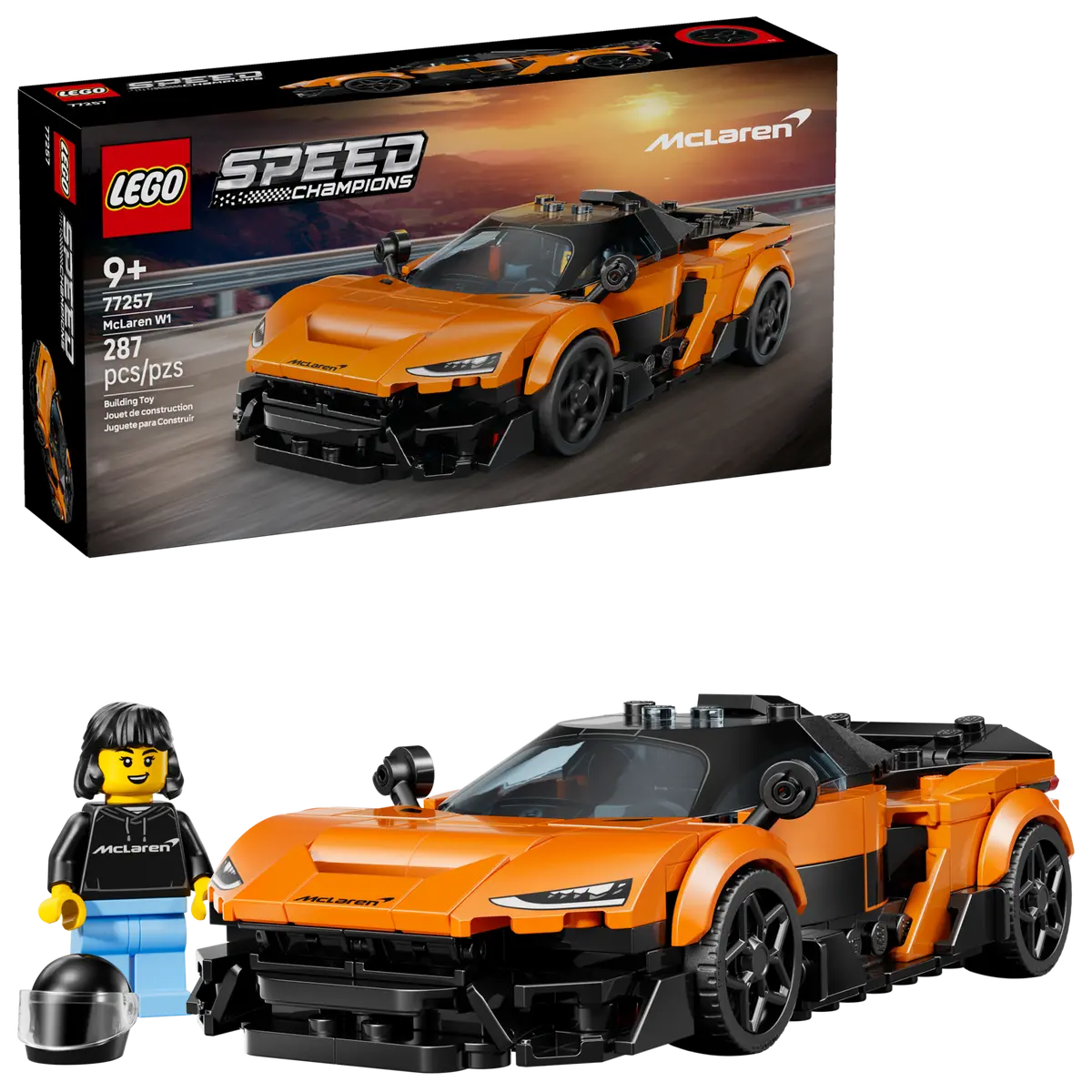 LEGO Speed ​​Champions McLaren W1 – La véritable supercar - 77257