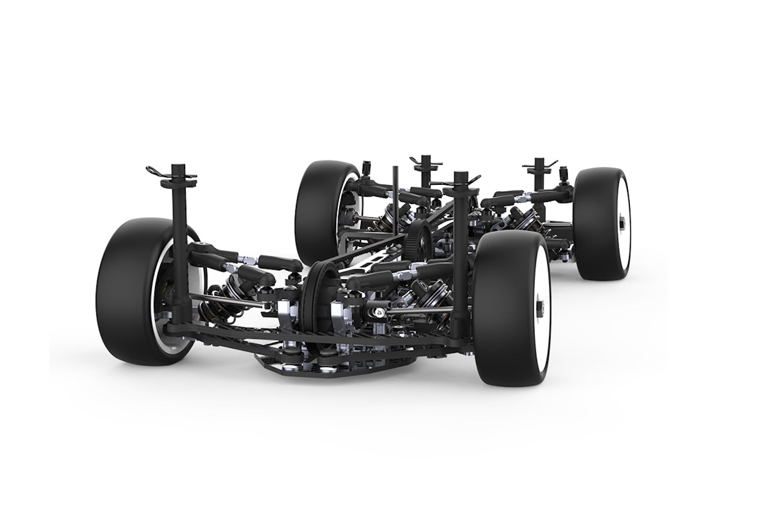 Schumacher 1:10 4WD Tourenwagen Mi10 - Kohlefaser Chassis - Baukasten