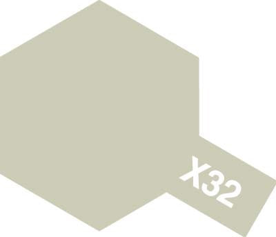 Tamiya Acrylic Paint - X-32 Titanium Silver - 81532