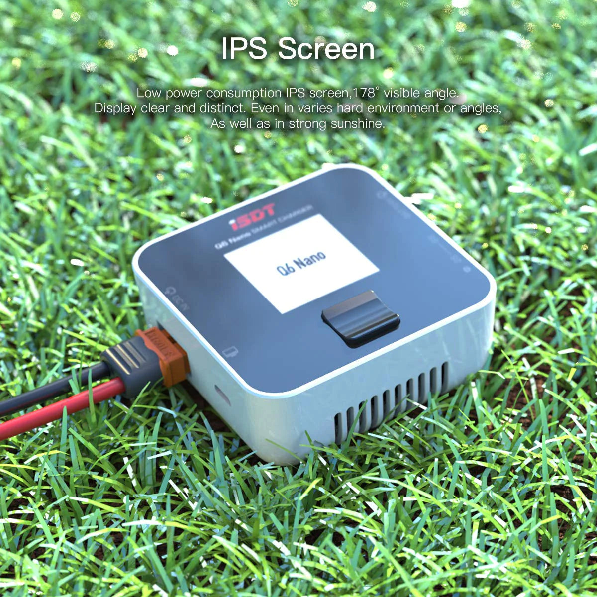 ISDT Q6 Digital Nano Lipo Charger - DC / 200W / Smart Portable / 2-6Cell - RCXX - rc racing for professionals