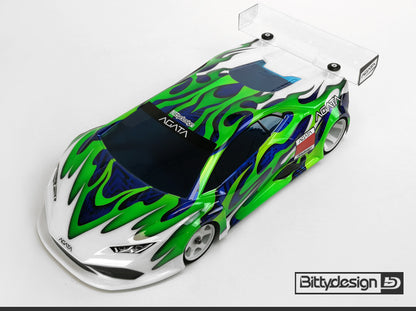 Bittydesign AGATA 1/12 GT Body - BDGT12-AGT
