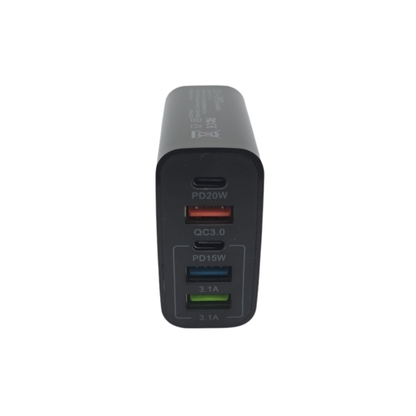 Axxelerate Multiple Charger 65W – Chargeur rapide USB / USB-C 5 ports
