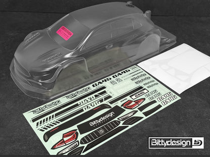 Bittydesign CA45 1/10 FWD Body - 190mm - BDFWD-CA45