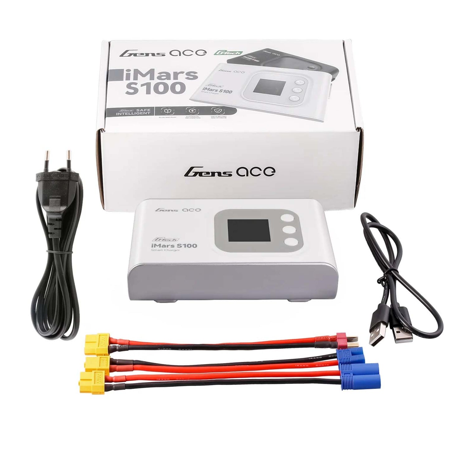 GensAce Ladegeraet iMars S100 G-Tech 100W (EU) Weiss