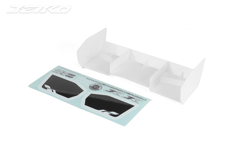 Aileron arrière Jetko en nylon - avec autocollants