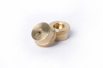 Koswork Gewicht aus Messing - Diam 12.5 - 6.5mm- 5 g - KOS04201