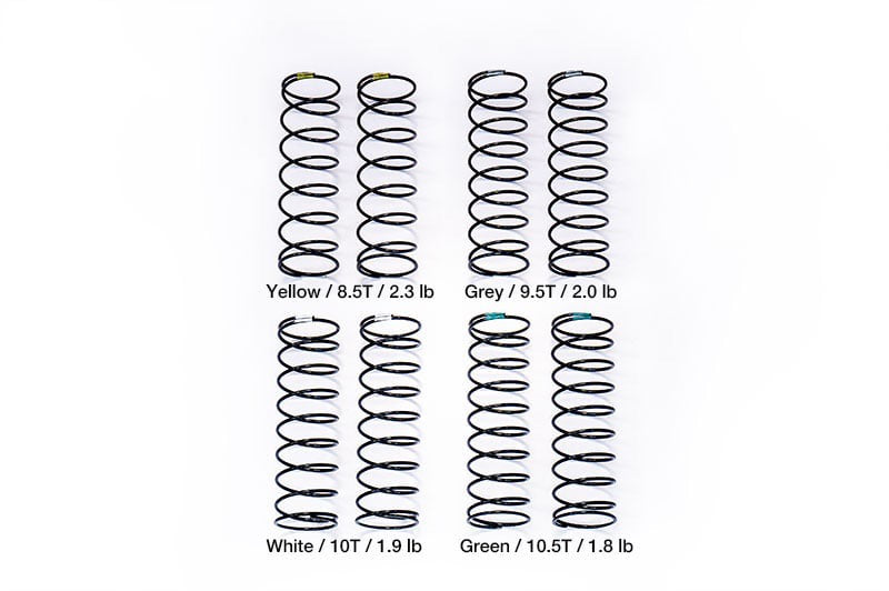 Kit de ressorts d'amortisseur arrière, gros alésage 61 mm. 1,8/1,9/2,0/2,3 (4)