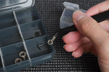Koswork Bent Tweezers 1.5 mm Thick Version – Präzisionspinzette für Kleinteile