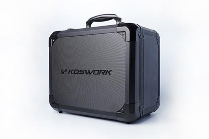 Koswork Aluminium Bag V2 Mini Black for Kyosho Mini-Z (300×240×190 mm) – KOS32302-KMZ