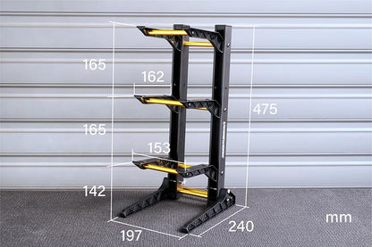 Présentoir pour voitures radiocommandées (pour 3 modèles) 200 x 240 x 475 mm