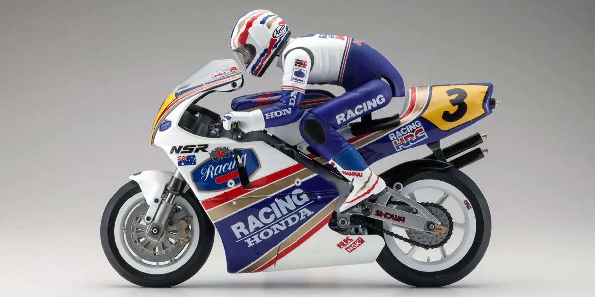 Kyosho Moto Accroché au Racer Honda NSR 1991 Kit 1:8