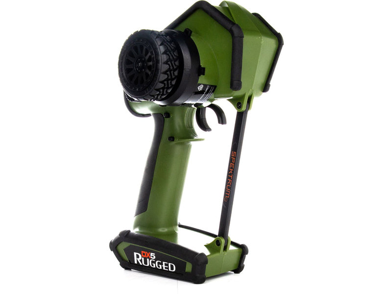 Spektrum DX5 Rugged DSMR Transmitter without Receiver (Green) - SPMR5200GEU - RCXX - RC Racing Shop | RC Models | Tuning & Spare Parts for Professionals