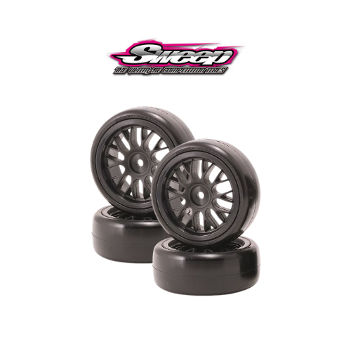 Sweep QTS-32 Pneumatici low profile per moquette con ruote BBS (set preincollato 32deg)