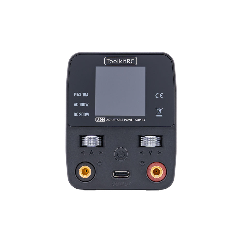 ToolkitRC P200 V2 30V 10A max 100/200W AC and DC Input - TK23100 - RCXX - RC Racing Shop | RC Models | Tuning & Spare Parts for Professionals