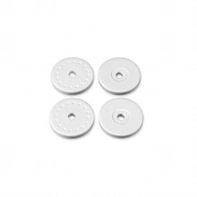 Tekno Shock Piston Blanks (flat/flat, 15.8mm, precision molded, 16 dimples) - TKR6131