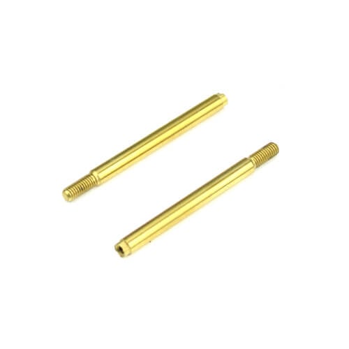 Tekno Shock Shafts (front, steel, TiNi coated, EB410, 2pcs) - TKR6703T