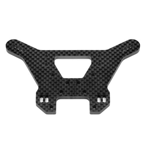 Tekno Shock Tower (rear, carbon fiber, ET410) - TKR7282C