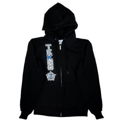 Tekno Tekno RC Zippered Hoodie (vertical design, black, M) - TKRHOODIE05M