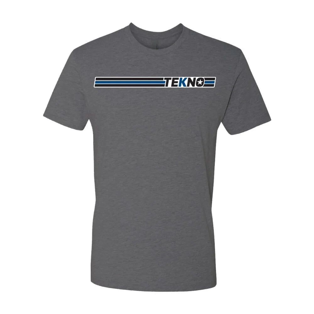 T-shirt Tekno RC (Logo T classique, gris chiné métal lourd)