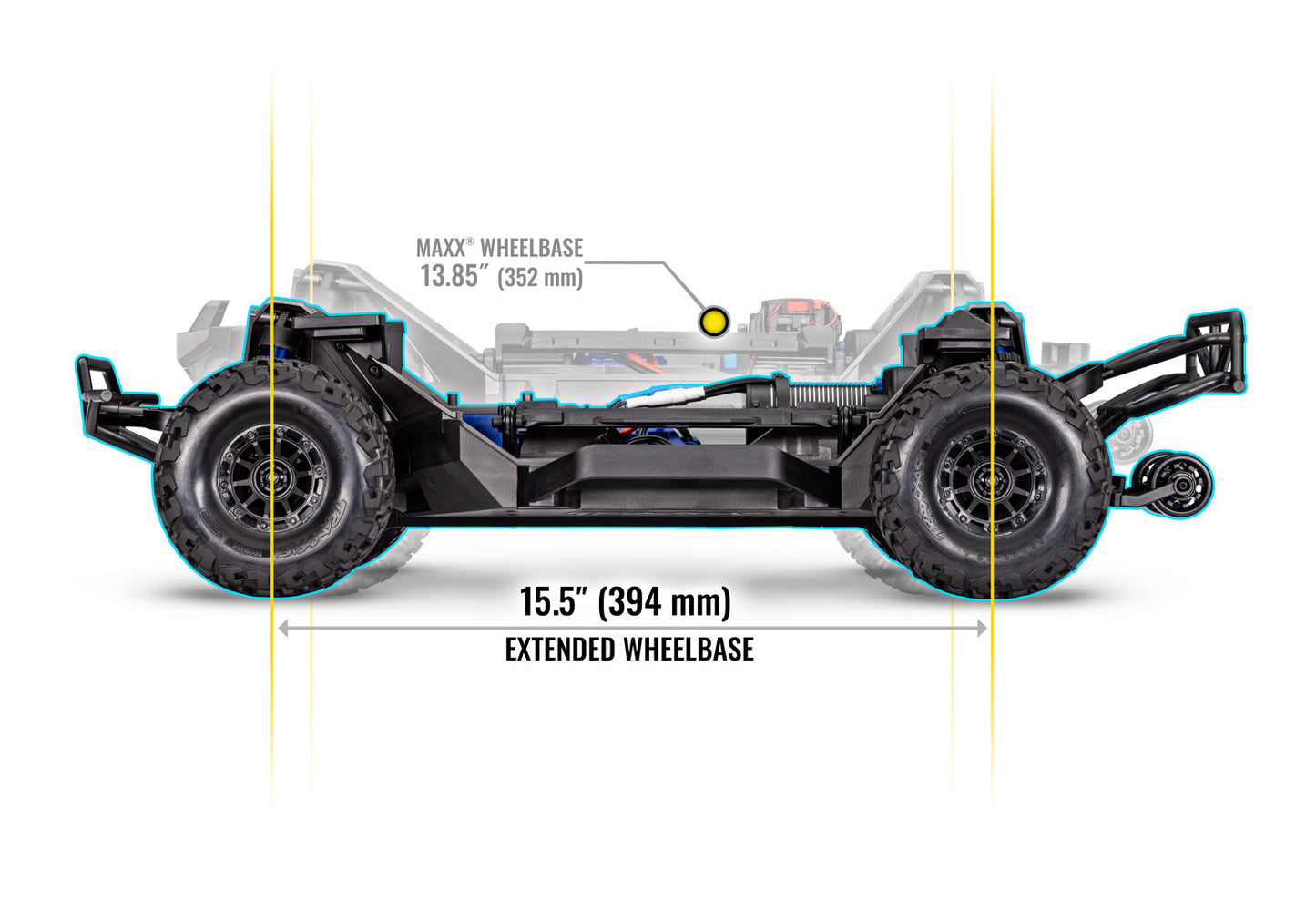 Traxxas Maxx Slash 4x4 VXL 1/8 Short Course Truck 6S Brushless RTR - 102076 - RCXX - RC Racing Shop | RC Models | Tuning & Spare Parts for Professionals