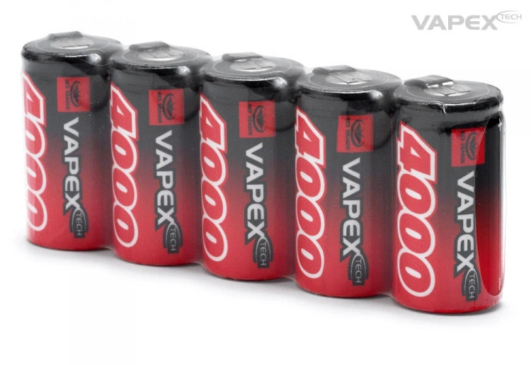 VAPEX NiMH Sub-C Einzelzelle 1.2V 4000mAh – mit Lötfahnen - VP4000SCT - RCXX - RC Racing Shop | RC Models | Tuning & Spare Parts for Professionals