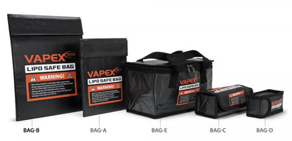 Vapex LiPo-Safe Bag-B (230×295 mm) - VPLIPOBAGB - RCXX - RC Racing Shop | RC Models | Tuning & Spare Parts for Professionals