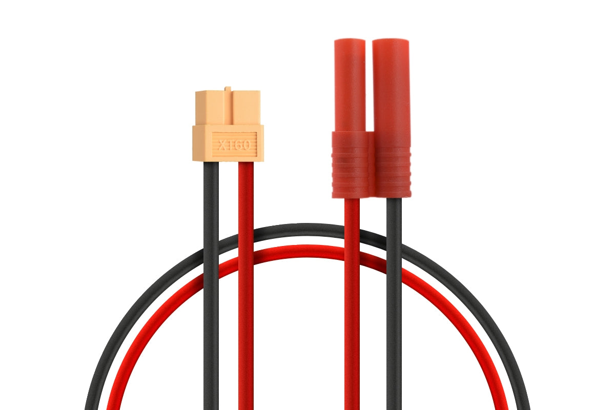 Ladekabel XT60 zu G4mm mit Plastikgehäuse