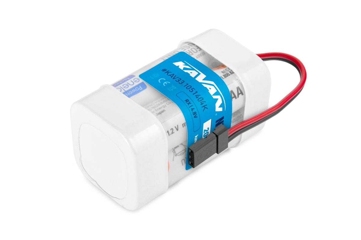 KAVAN 4.8V 2000mAh ENELOOP RX Empfängerakku – 4 Zellen kubus (KAV33.1051404K)