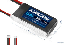 Batterie KAVAN Li-Po 1300mAh 7,4V 40/80C – KAV33.6004