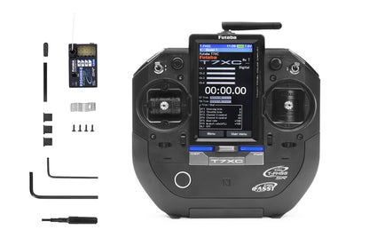 Futaba 7XC Sender mit Knüppel 2.4Ghz T-FHSS / SR + R334SBS Empfänger - RCXX - RC Racing Shop | RC Models | Tuning & Spare Parts for Professionals