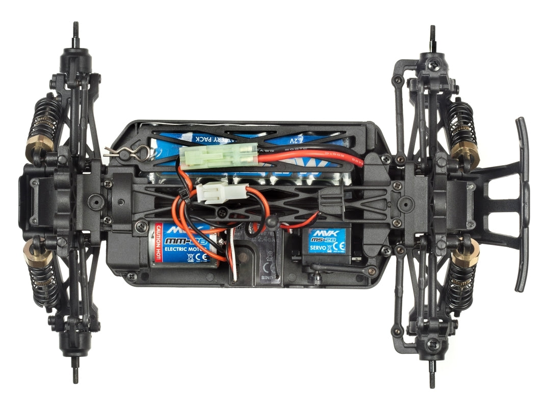 Maverick iON SC 1/18 RTR Electric Short Course | 4WD Mini RC Short Course Blue - MV12810