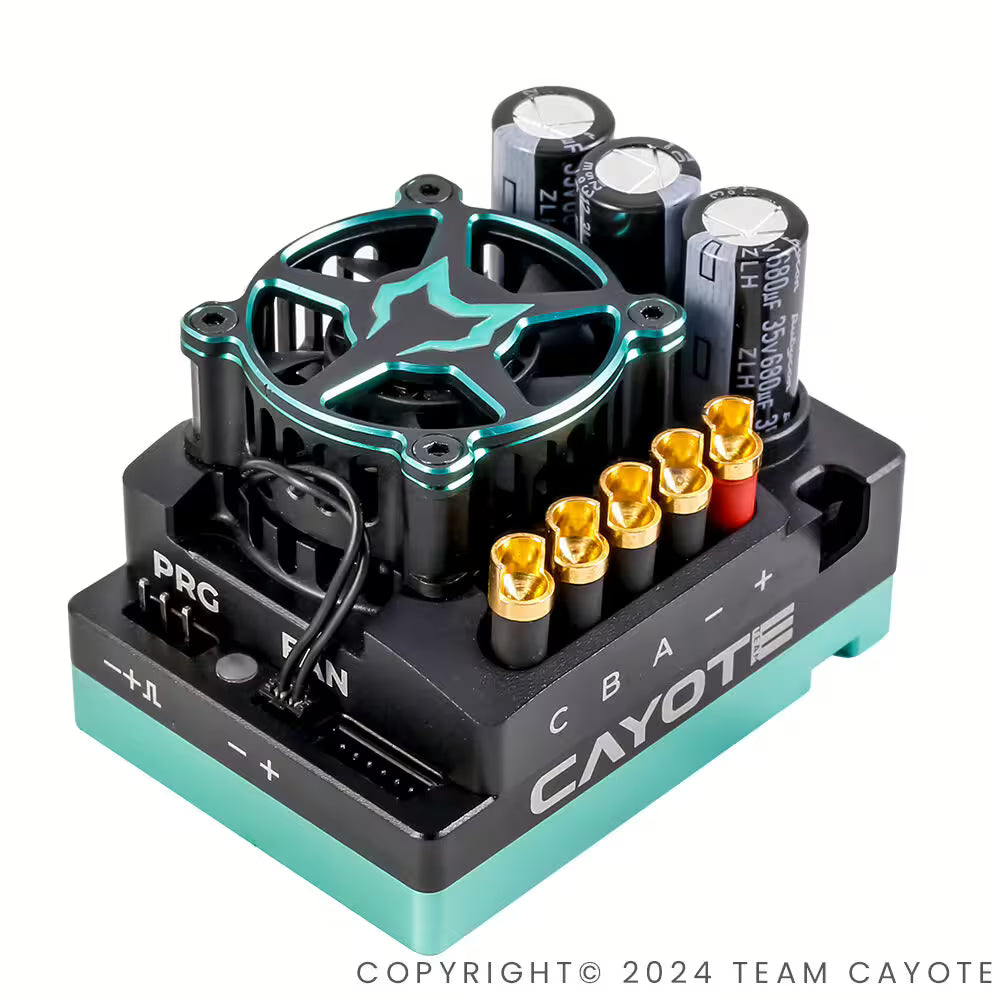CAYOTE Racing CREST 8 EVO Fahrtenregler ESC 1:8 200A