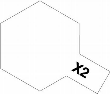 Tamiya Acrylic Paint - X-2 White - 81502